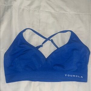 YoungLA Women's Blue Sports Bra